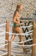 ANNA and ANGELA ERMAKOVA in Bikinis in Monaco 08/16/2022