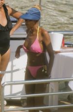 ANNA and ANGELA ERMAKOVA in Bikinis in Monaco 08/16/2022