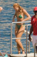 ANNA and ANGELA ERMAKOVA in Bikinis in Monaco 08/16/2022