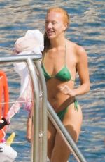 ANNA and ANGELA ERMAKOVA in Bikinis in Monaco 08/16/2022