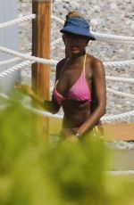 ANNA and ANGELA ERMAKOVA in Bikinis in Monaco 08/16/2022