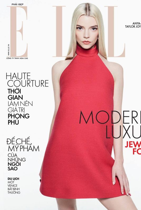 ANYA TAYLOR-JOY on the Cover of Elle Magazine, Vietnam September 2022
