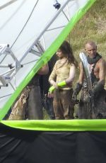 ANYA TAYLOR-JOY on the Set of Mad Max in Her Title Role of Furiosa in Sydney 08/04/2022