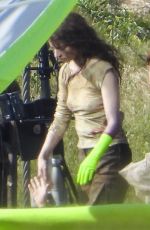 ANYA TAYLOR-JOY on the Set of Mad Max in Her Title Role of Furiosa in Sydney 08/04/2022
