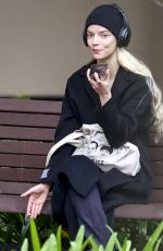 ANYA TAYLOR-JOY Out at Hyde Park in Sydney 08/09/2022