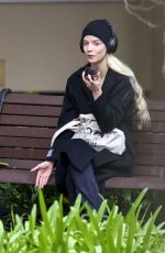 ANYA TAYLOR-JOY Out at Hyde Park in Sydney 08/09/2022