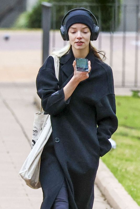 ANYA TAYLOR-JOY Out at Hyde Park in Sydney 08/09/2022