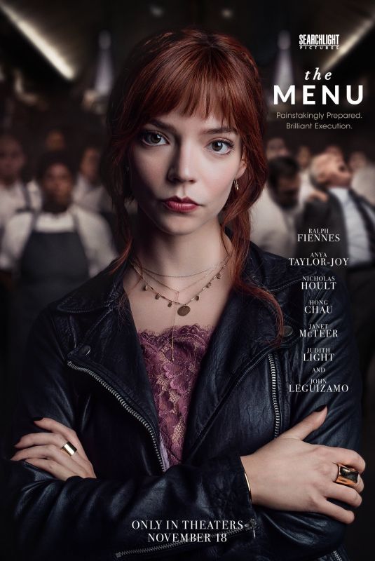 ANYA TAYLOR-JOY - The Menu Poster and Trailer 2022