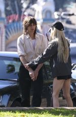 ANYA TAYLOR-JOY Visits The Rocks in Sydney 08/23/2022