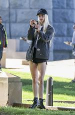 ANYA TAYLOR-JOY Visits The Rocks in Sydney 08/23/2022