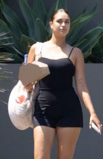 APRIL LOVE GEARY Arrives at Tennis Court in Malibu 08/03/2022