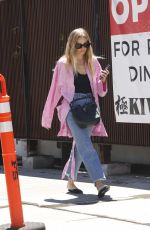 ASHLEE SIMPSON in Denim Out in Los Angeles 08/07/2022