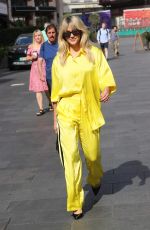 ASHLEY ROBERTS Arrives at Heart Radio in London 08/04/2022 