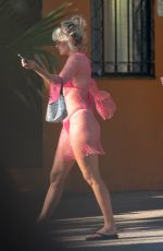 ASHLEY ROBERTS in Bikini on Vacation in Marbella 08/25/2022