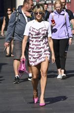 ASHLEY ROBERTS Leaves Heart FM Breakfast Show in London 08/05/2022