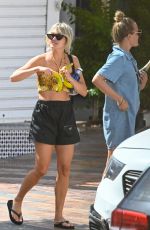 ASHLEY ROBERTS Out and About in Marbella 08/25/2022