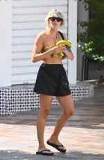 ASHLEY ROBERTS Out and About in Marbella 08/25/2022