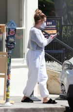 ASHLEY TISDALE Out for Iced Coffee at Maru Coffee in Los Angeles 08/02/2022