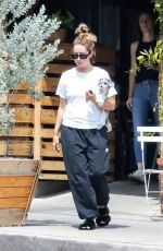 ASHLEY TISDALE Out for Lunch at All Time Restaurant in Los Feliz 08/01/2022