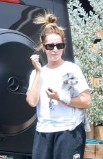 ASHLEY TISDALE Out for Lunch at All Time Restaurant in Los Feliz 08/01/2022