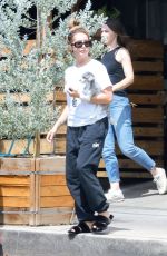 ASHLEY TISDALE Out for Lunch at All Time Restaurant in Los Feliz 08/01/2022