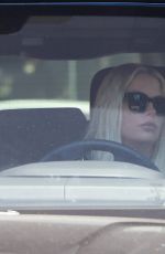 ASHLYE BENSON at a Gas Station in Los Feliz 08/02/2022