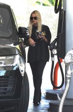 ASHLYE BENSON at a Gas Station in Los Feliz 08/02/2022