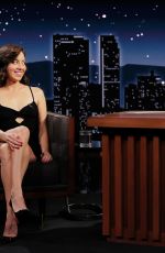 AUBREY PLAZA at Jimmy Kimmel Live 08/17/2022