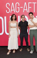 AUBREY PLAZA at Sag-aftra Foundation Conversations: Emily the Criminal in New York 08/09/2022