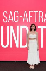 AUBREY PLAZA at Sag-aftra Foundation Conversations: Emily the Criminal in New York 08/09/2022