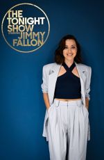 AUBREY PLAZA at Tonight Show Starring Jimmy Fallon 08/08/2022
