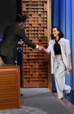 AUBREY PLAZA at Tonight Show Starring Jimmy Fallon 08/08/2022