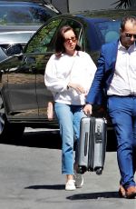 AUBREY PLAZA Getting Picked by Limo in Los Angeles 08/05/2022
