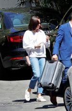 AUBREY PLAZA Getting Picked by Limo in Los Angeles 08/05/2022