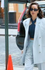 AUBREY PLAZA Out and About in New York 08/08/2022