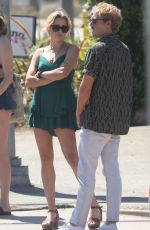 AVA PHILLIPPE Out with Her Boyfriend at Malibu Lagoon 08/14/2022