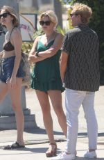AVA PHILLIPPE Out with Her Boyfriend at Malibu Lagoon 08/14/2022