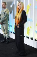 AVRIL LAVIGNE and Mod Sun at 2022 MTV VMA