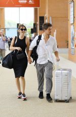BARBARA PALVIN Arrives at Venice Airport 08/30/2022