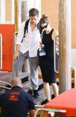 BARBARA PALVIN Arrives at Venice Airport 08/30/2022