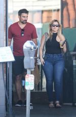 BEBE REXHA and Keyan Safyari Out for Lunch in Santa Monica 08/22/2022