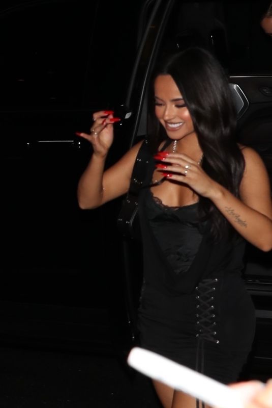 BECKY G Arrives at Republic Records VMA Afterparty in New York 08/28/2022
