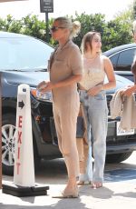 BELLA and YOLANDA HADID Out for Lunch at Nobu in Malibu 08/24/2022