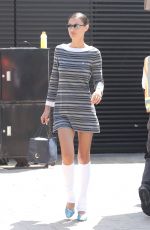 BELLA and YOLANDA HADID Out for Lunch at Nobu in Malibu 08/24/2022