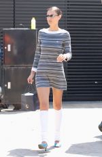 BELLA and YOLANDA HADID Out for Lunch at Nobu in Malibu 08/24/2022