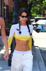 BELLA HADID and Marc Kalman Out in New York 08/15/2022