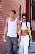 BELLA HADID and Marc Kalman Out in New York 08/15/2022