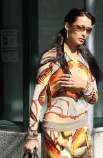 BELLA HADID Leaves Her Apartment in New York 08/16/2022