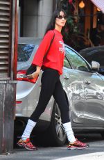 BELLA HADID Out and About in New York 08/05/2022