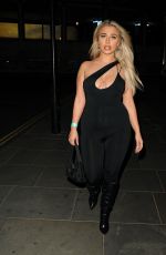BETHAN KERSHAW Arrives at Hilton Hotel Park Lane in London 08/21/2022